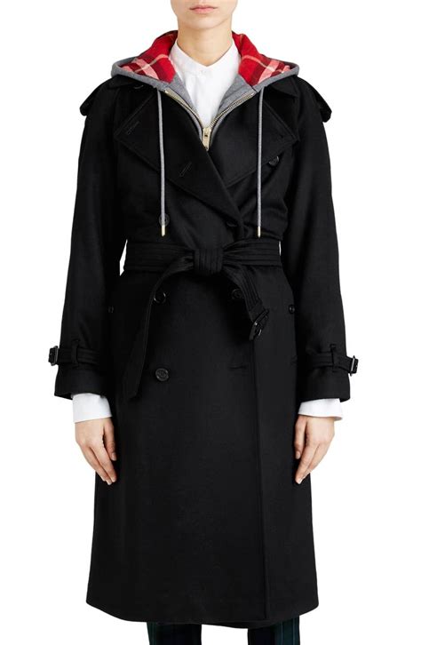 burberry eastheath double-breasted cashmere coat|burberry shell trench coat.